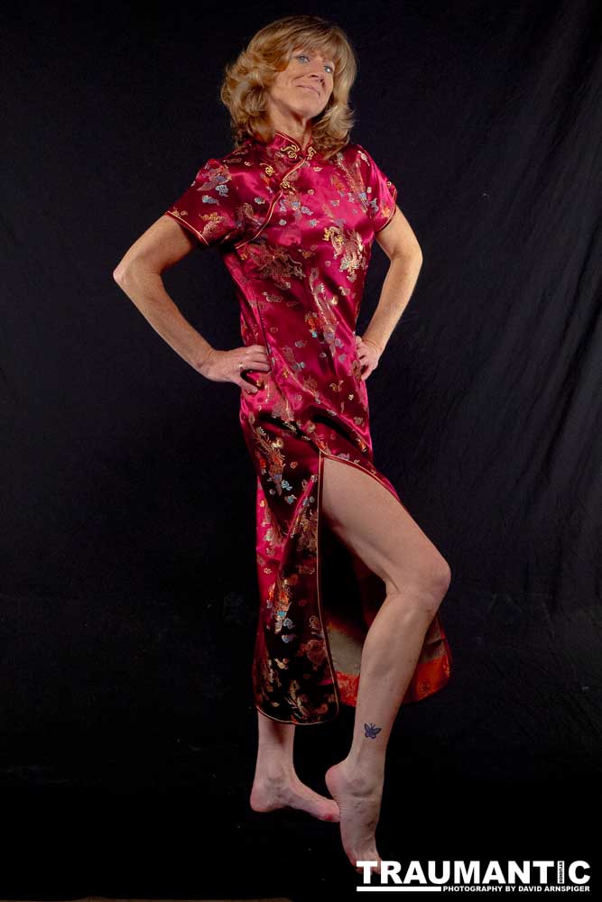 My high school friend Robyn Roberts wanted to pose.  I was happy to oblige.